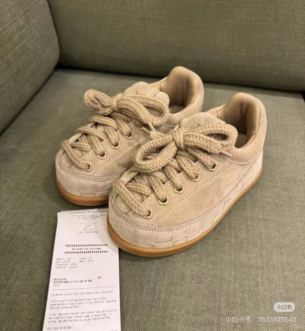 NO:494288,Louis vuitton co-branded nigo YETI fat trousers, casual shoes/sports shoes, louis vuitton, sneakers19860909Louis vuitton 联名 nigo YETI 胖丁鞋,休闲鞋/运动鞋,louis vuitton,sneakers,Women's Shoes