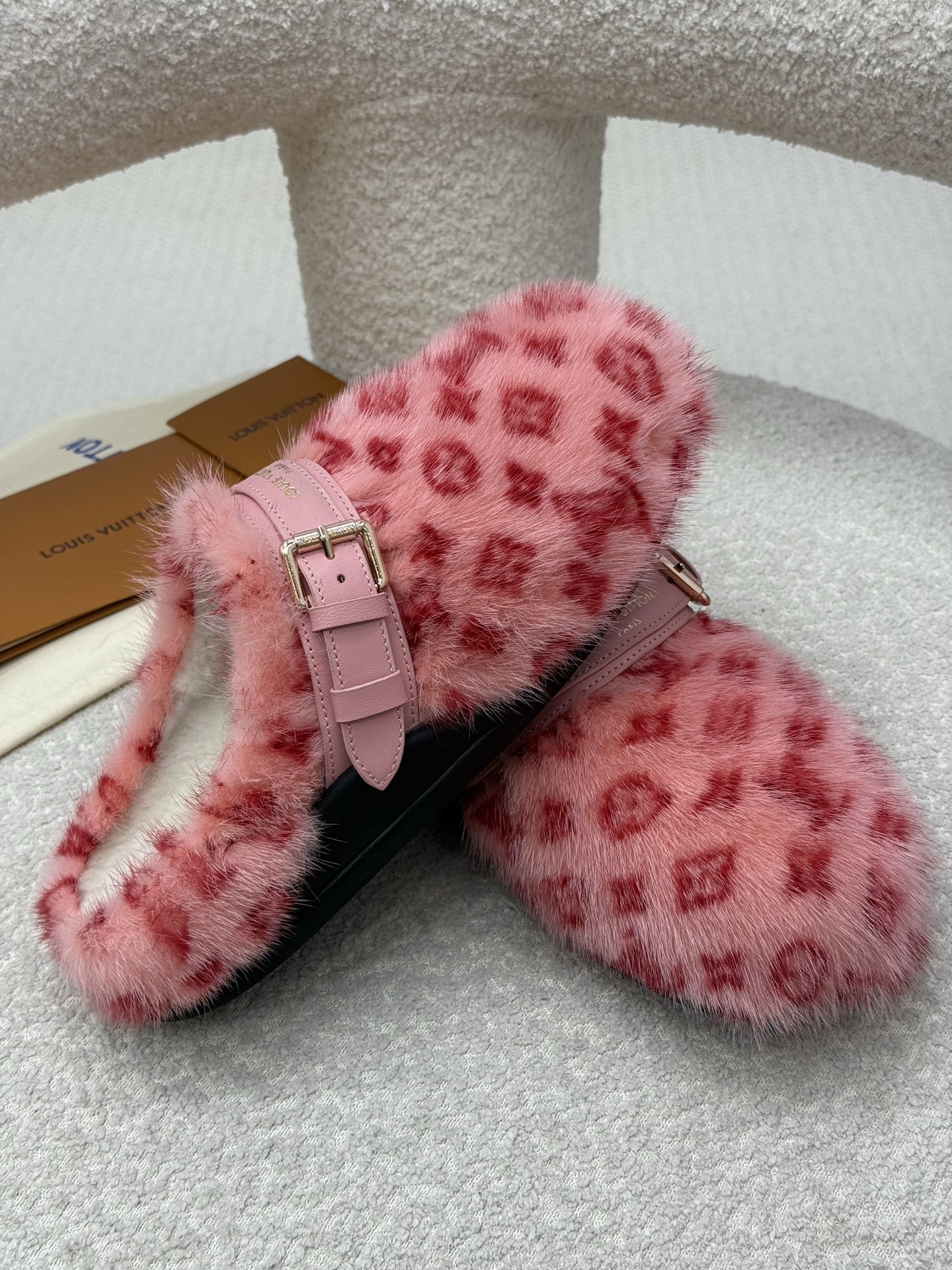 NO:494226,: More details, semi-dragged fur shoes19860909: 更多细节,半拖毛毛鞋,Women's Shoes