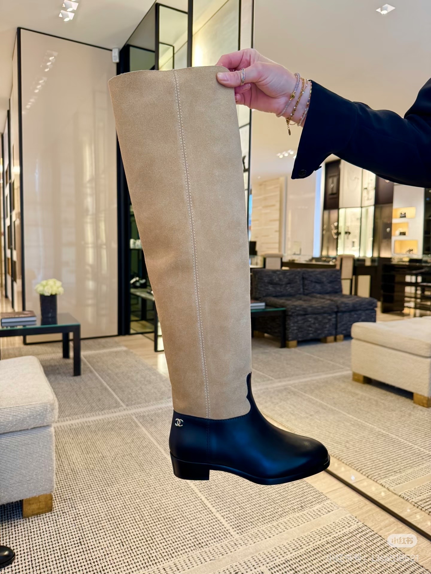 NO:545802,Episode into long legs, boots, boots19860909上脚秒变大长腿,靴子,boots,Women's Shoes