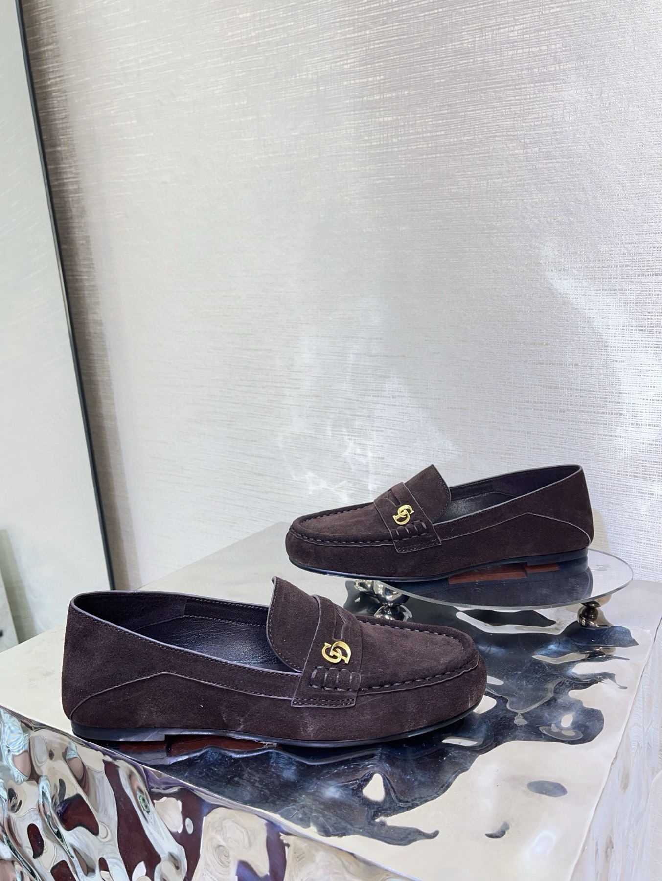 NO:563318,Suede | 35-41, loafers, loafers, chamois leather19860909麂皮｜35-41,乐福鞋,loafers,chamois leather,Women's Shoes