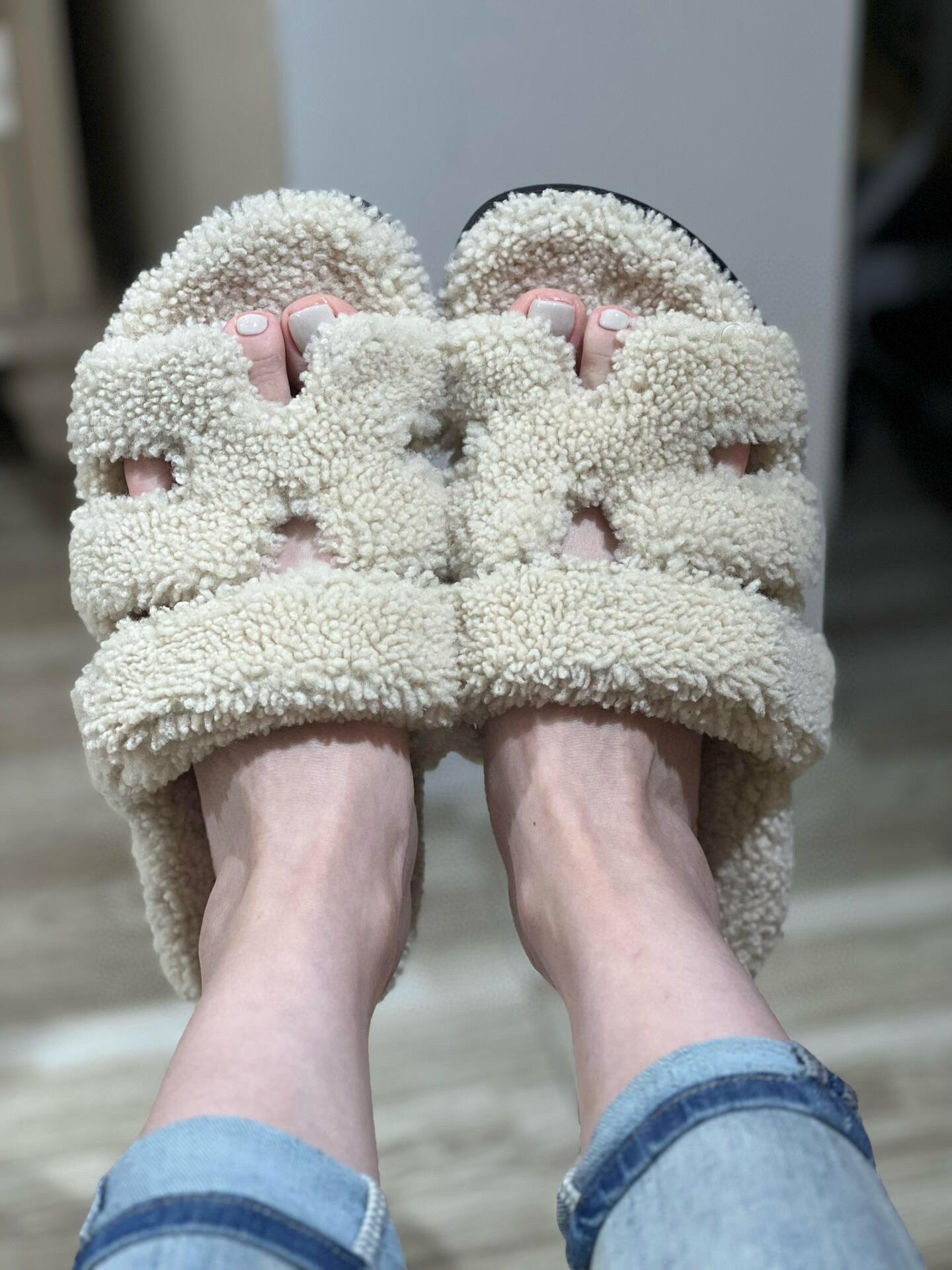 NO:577698,Creamy white, so gentle, furry shoes and slippers, slippers19860909奶白色好溫柔,毛毛鞋拖鞋,slippers,Women's Shoes