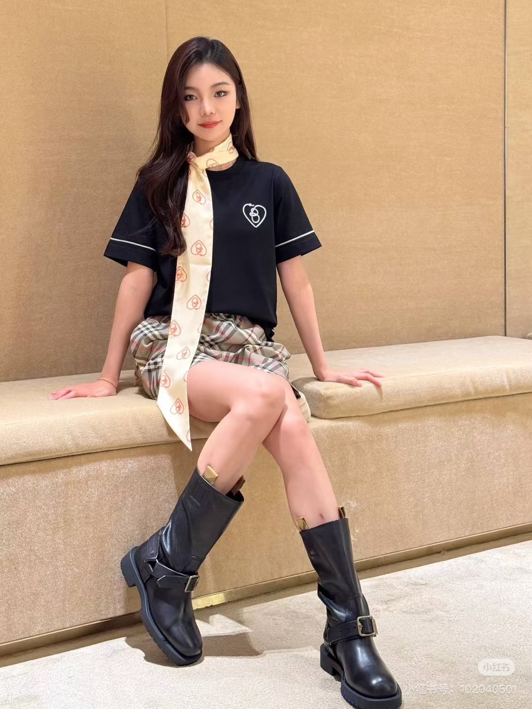 NO:594286,Blogger's matching demonstration - boots, boots19860909博主搭配示范-,靴子,boots,Women's Shoes