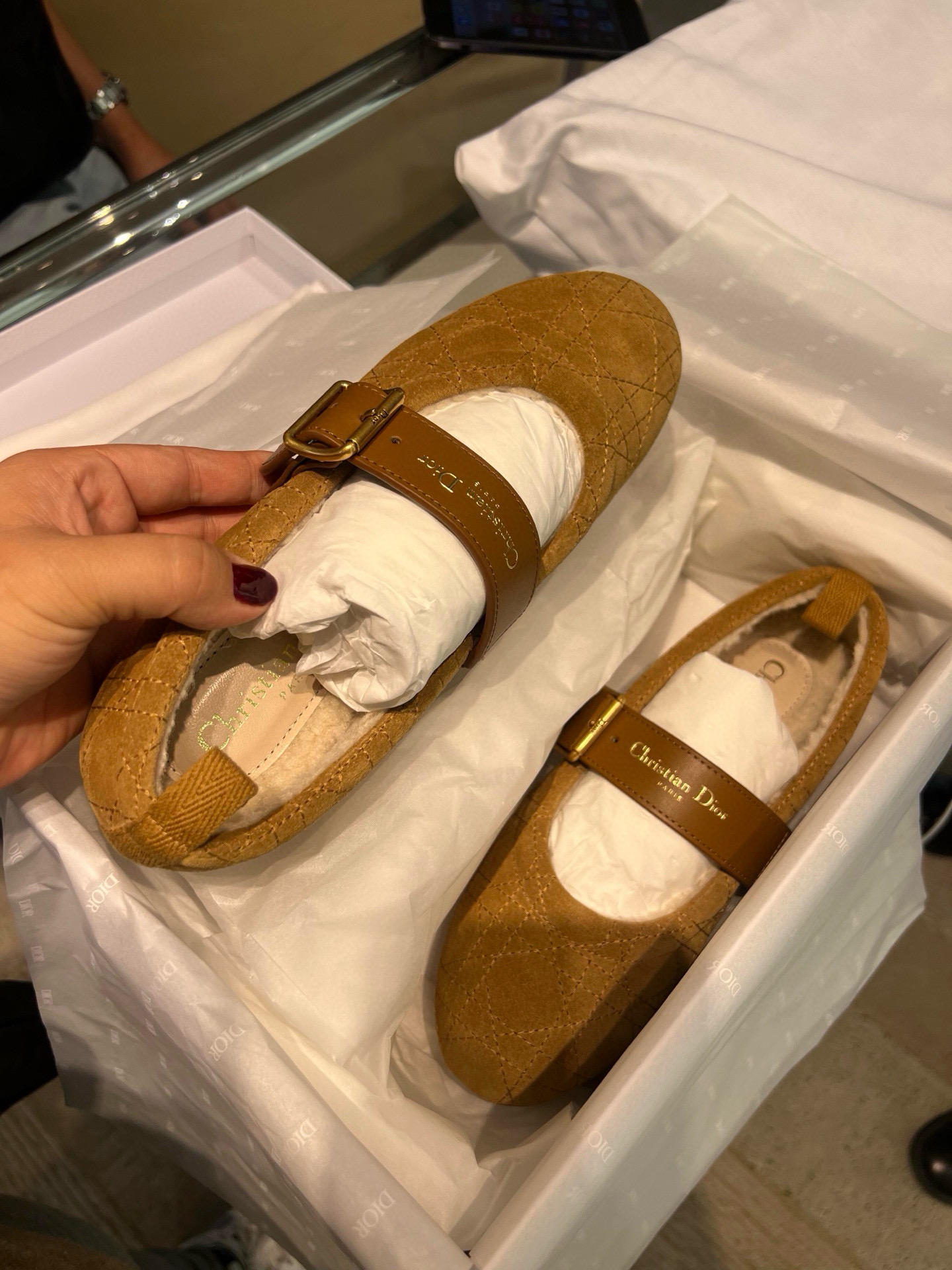 NO:594264,DIOR｜Autumn and winter new lamb wool Mary Jane products, wool shoes, dior, mary jane19860909DIOR｜秋冬 羊羔毛玛丽珍新品,毛毛鞋,dior,mary jane,Women's Shoes