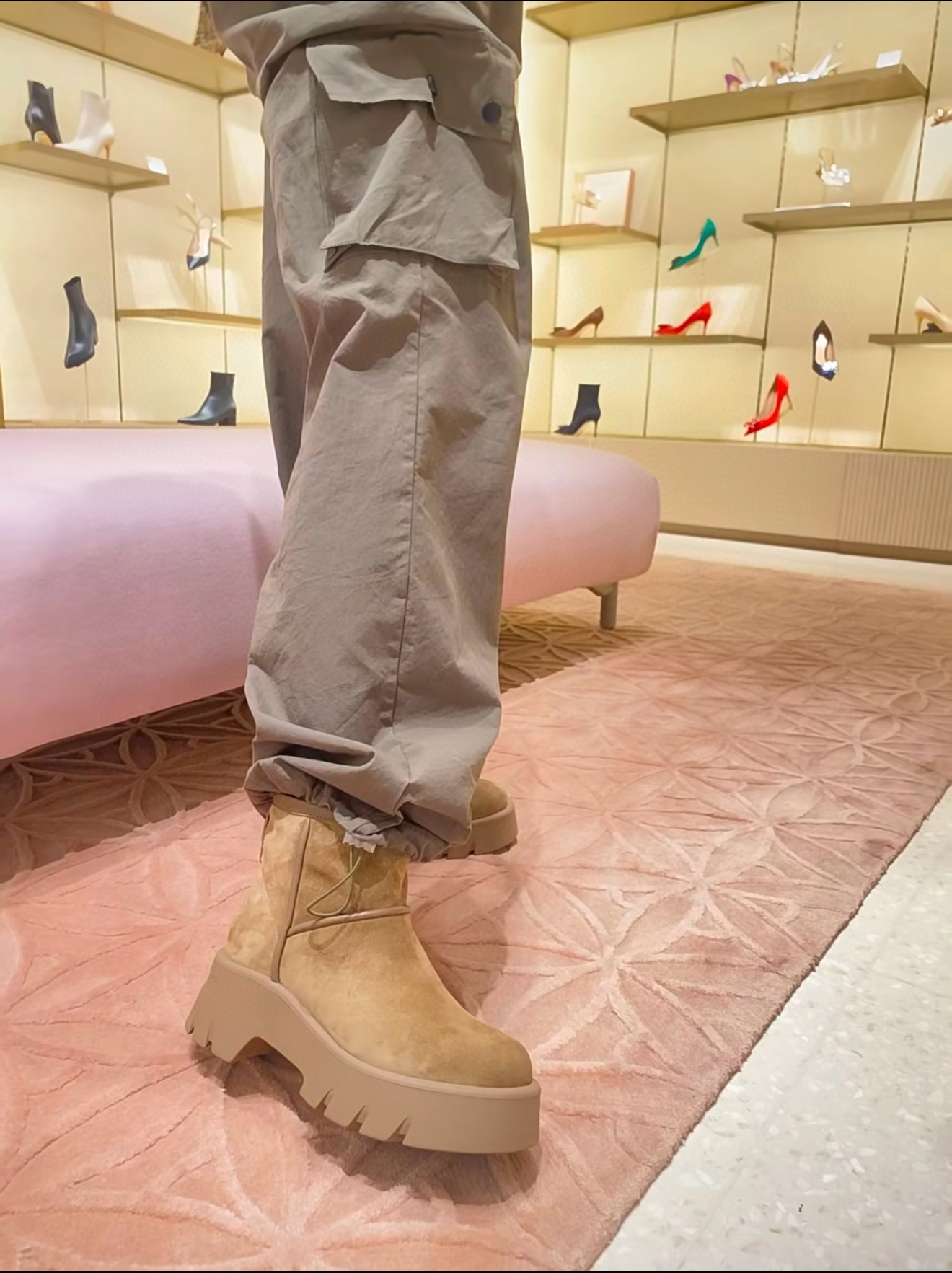 NO:614399,Blogger matching demonstration - snow boots, boots19860909博主搭配示范-,雪地靴,boots,Women's Shoes