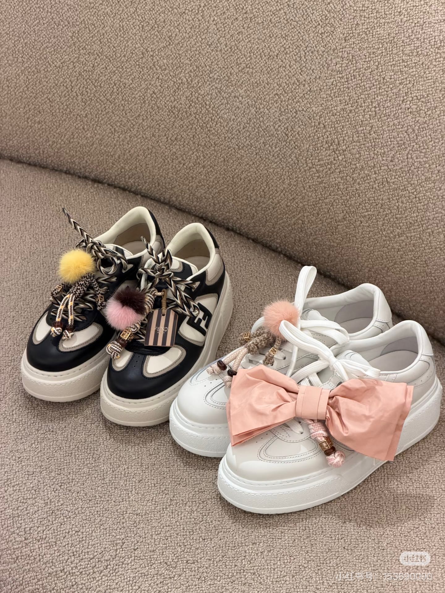 NO:616457,FENDI｜Thick-soled sneakers, casual shoes/sneakers, fendi, sneakers19860909FENDI｜厚底运动鞋,休闲鞋/运动鞋,fendi,sneakers,Women's Shoes