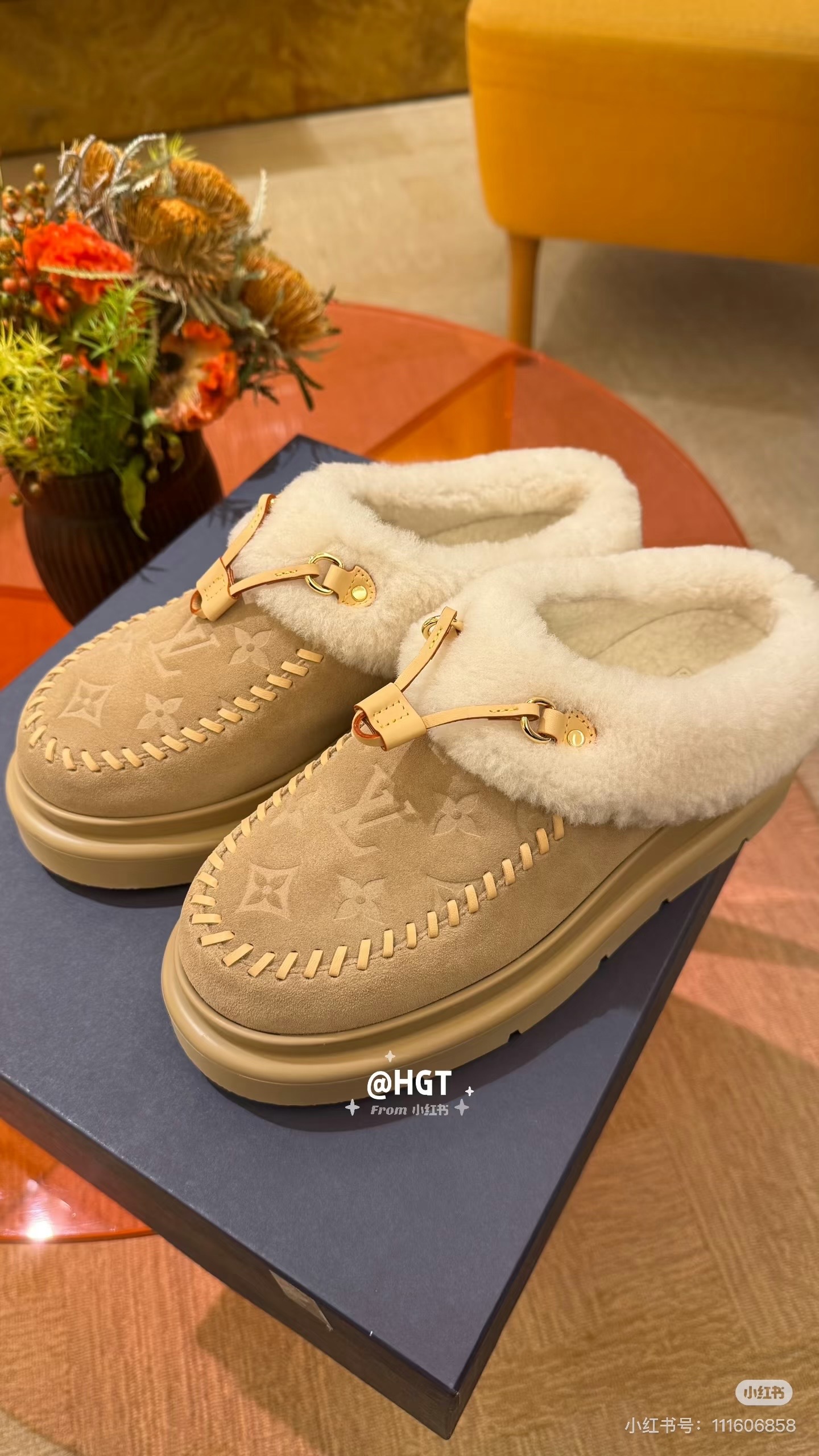 NO:616401,Lv｜New furry shoes, furry shoes half slippers, louis vuitton19860909Lv｜毛毛鞋新品,毛毛鞋半拖,louis vuitton,Women's Shoes