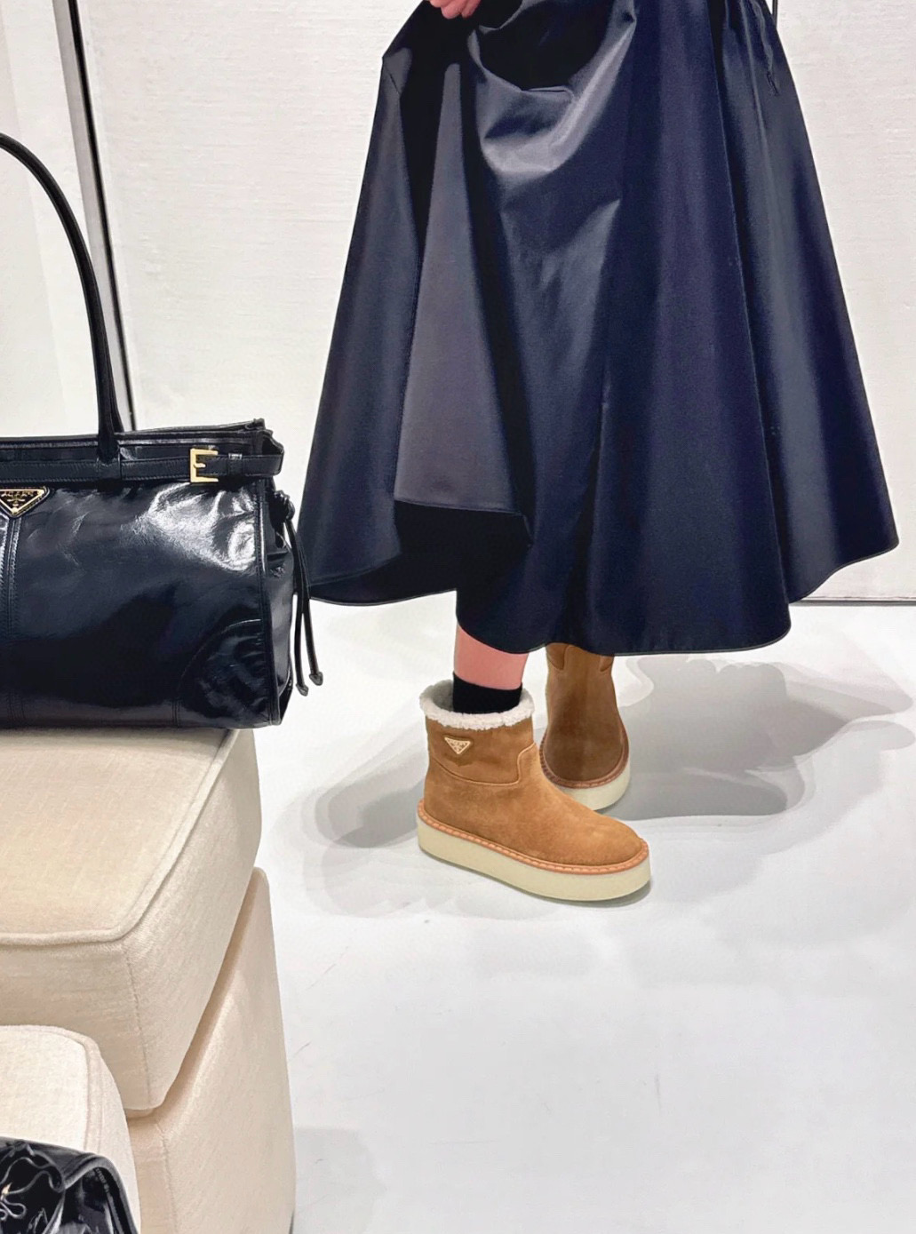 NO:629192,Blogger's matching demonstration - half-flop fur shoes19860909博主搭配示范-,半拖毛毛鞋,Women's Shoes