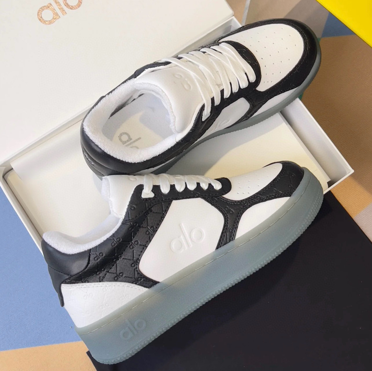 NO:724409,Alo ｜Yoga thick-soled sneakers, casual shoes/sports shoes, sneakers19860909Alo ｜Yoga厚底运动鞋,休闲鞋/运动鞋,sneakers,Women's Shoes