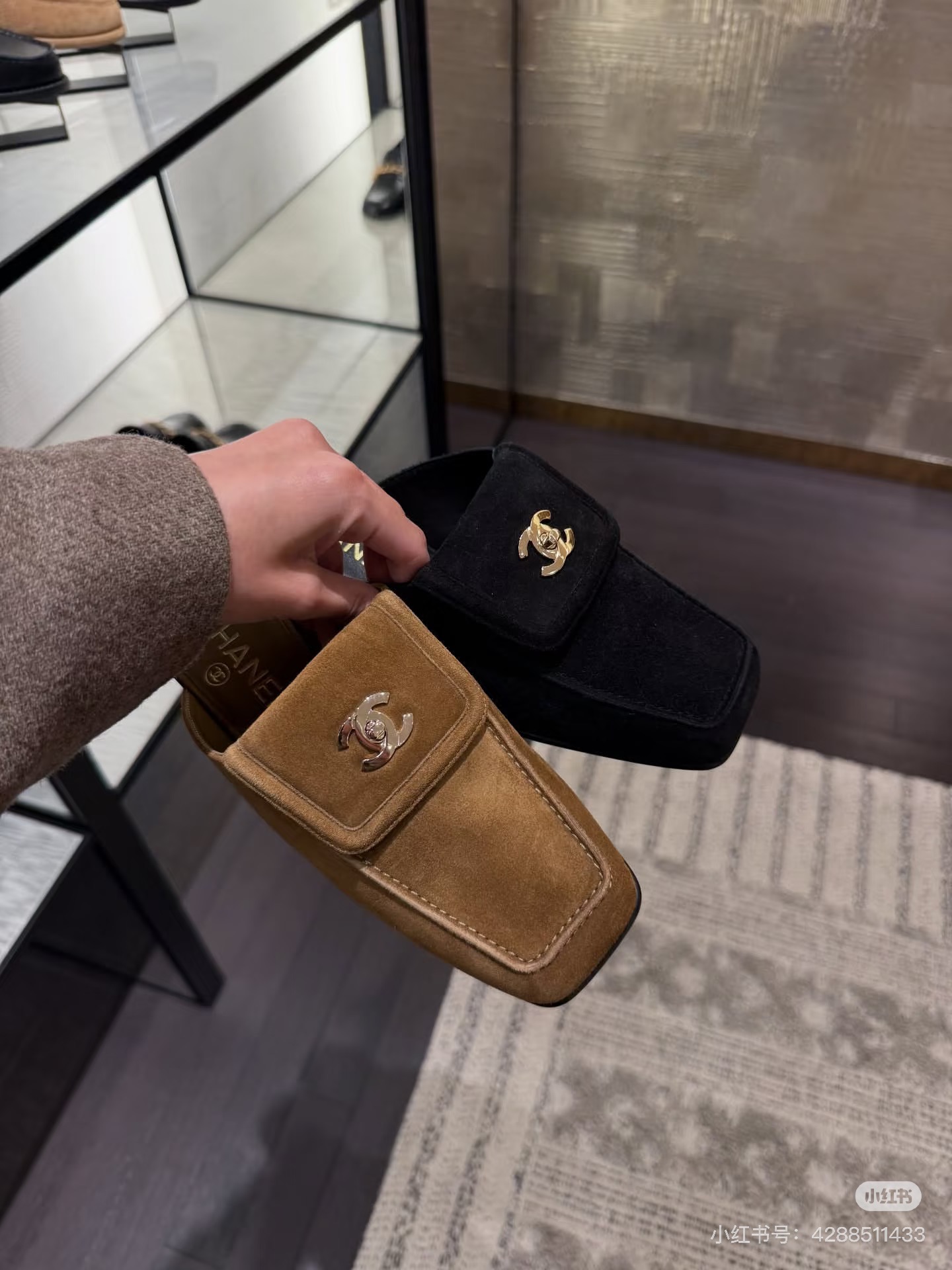 NO:782530,Chanel｜Schoolbag buckle half drag, half drag, chanel19860909Chanel｜书包扣半拖,半拖,chanel,Women's Shoes