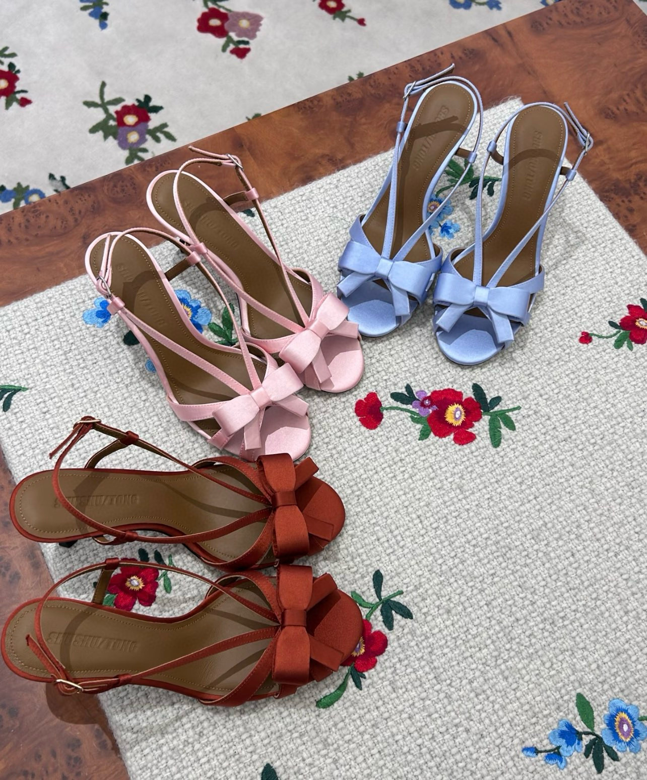 NO:785463,shushutong show style | bow sandals, high heels sandals, sandals, high heels19860909shushutong秀款｜蝴蝶结凉鞋,高跟鞋凉鞋,sandals,high heels,Women's Shoes