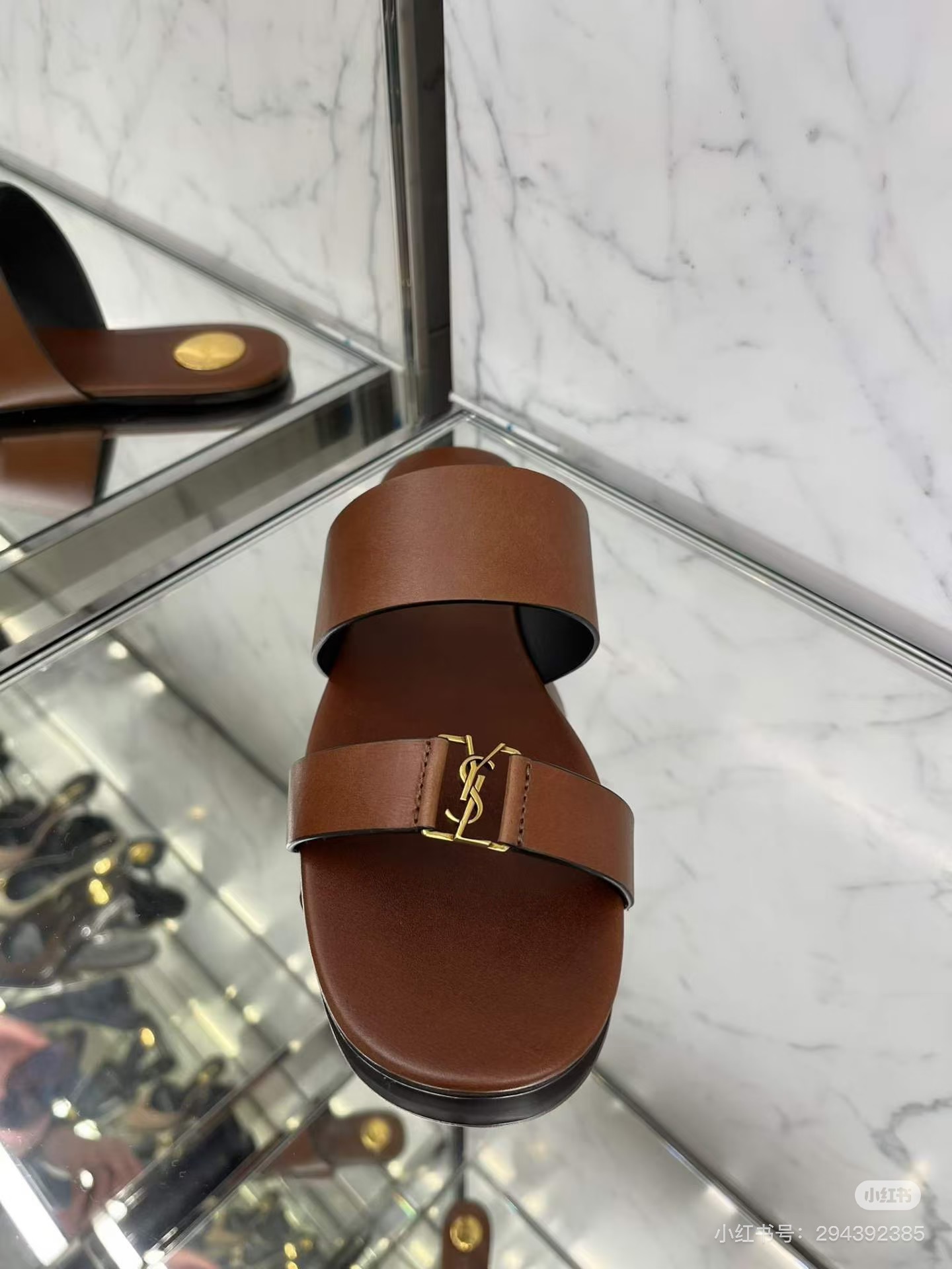 NO:815845,YSL resort style slippers, slippers, saint laurent, slippers19860909YSL度假风拖鞋,拖鞋,saint laurent,slippers,Women's Shoes