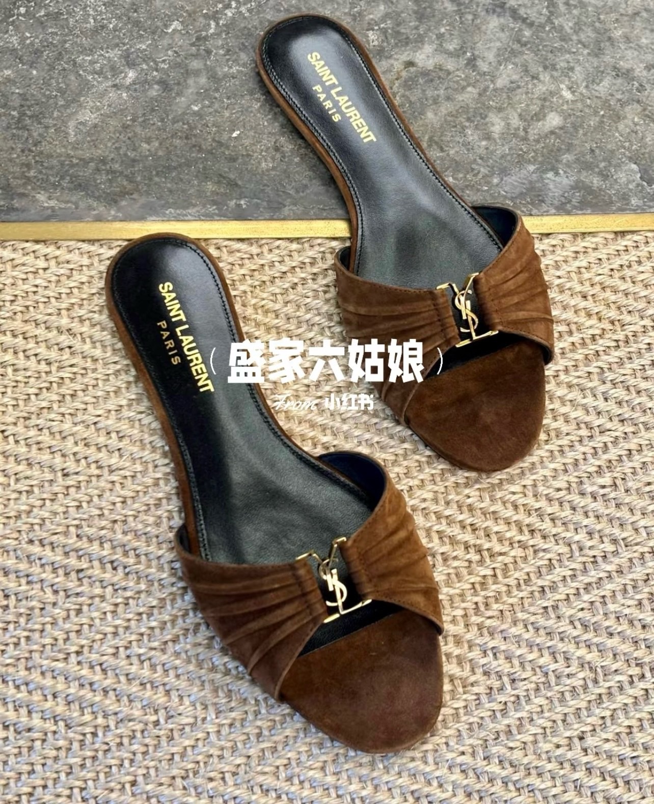 NO:815834,YSL flat slippers, slippers, saint laurent, slippers19860909YSL平底拖,拖鞋,saint laurent,slippers,Women's Shoes
