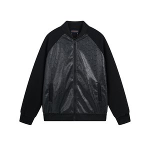 Louis Vuitton Clothing Coats & Jackets Black Splicing Unisex