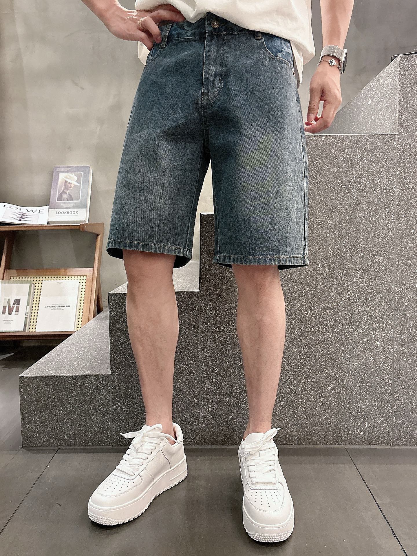 Gucci  牛仔短裤服装 6