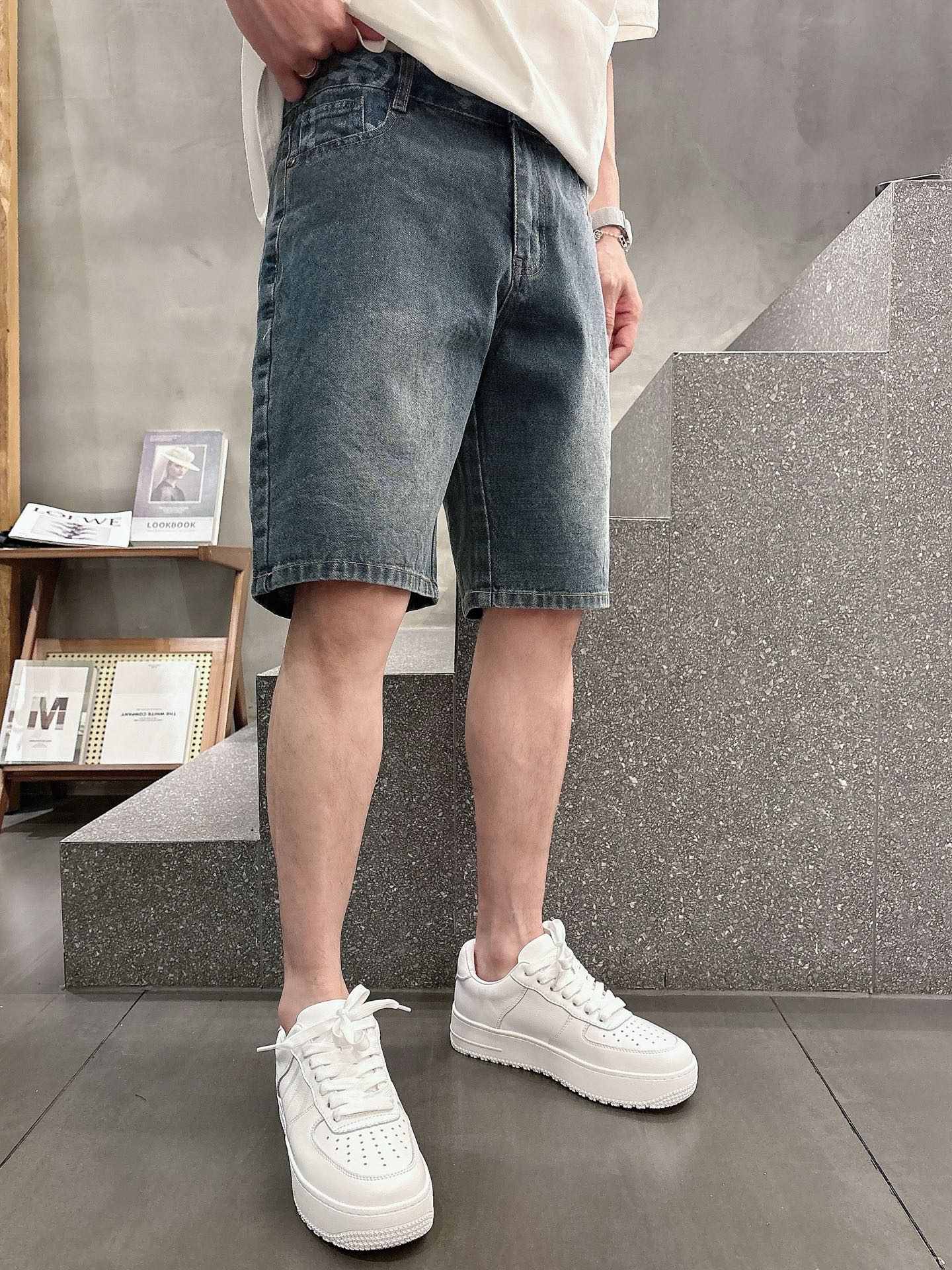 Gucci  牛仔短裤服装 8