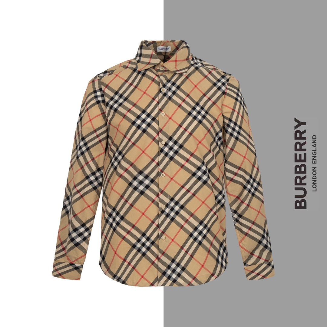 Número de estilo/G99 Camisa clásica a cuadros de sarga de Burberry Sitio web oficial de BURBERRY Estilo consistente Art…