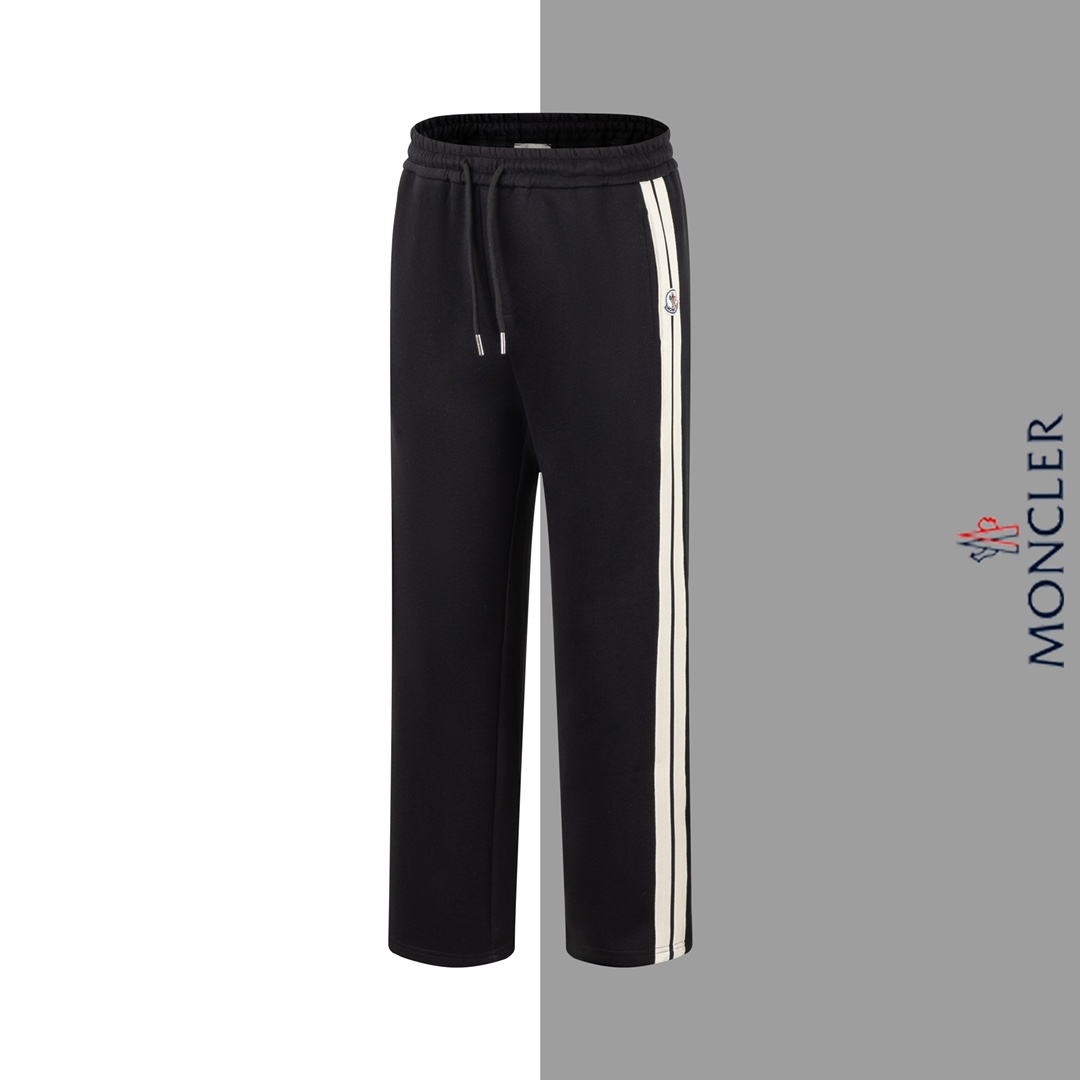 Número de modelo/G167 Pantalones de chándal con cinta tejida y pequeño logo desplazado de Mengkou, mismo estilo que la …