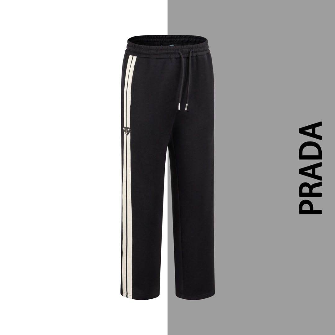 Número de estilo/G168 Correas Prada pantalones deportivos con etiqueta pequeña fuera de lugar Sitio web oficial de PRAD…