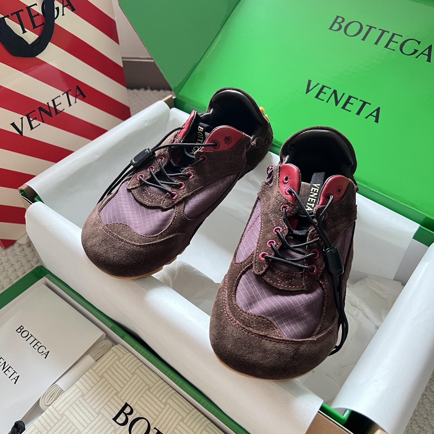 Bottega Veneta Orbit Mesh Casual Sneakers