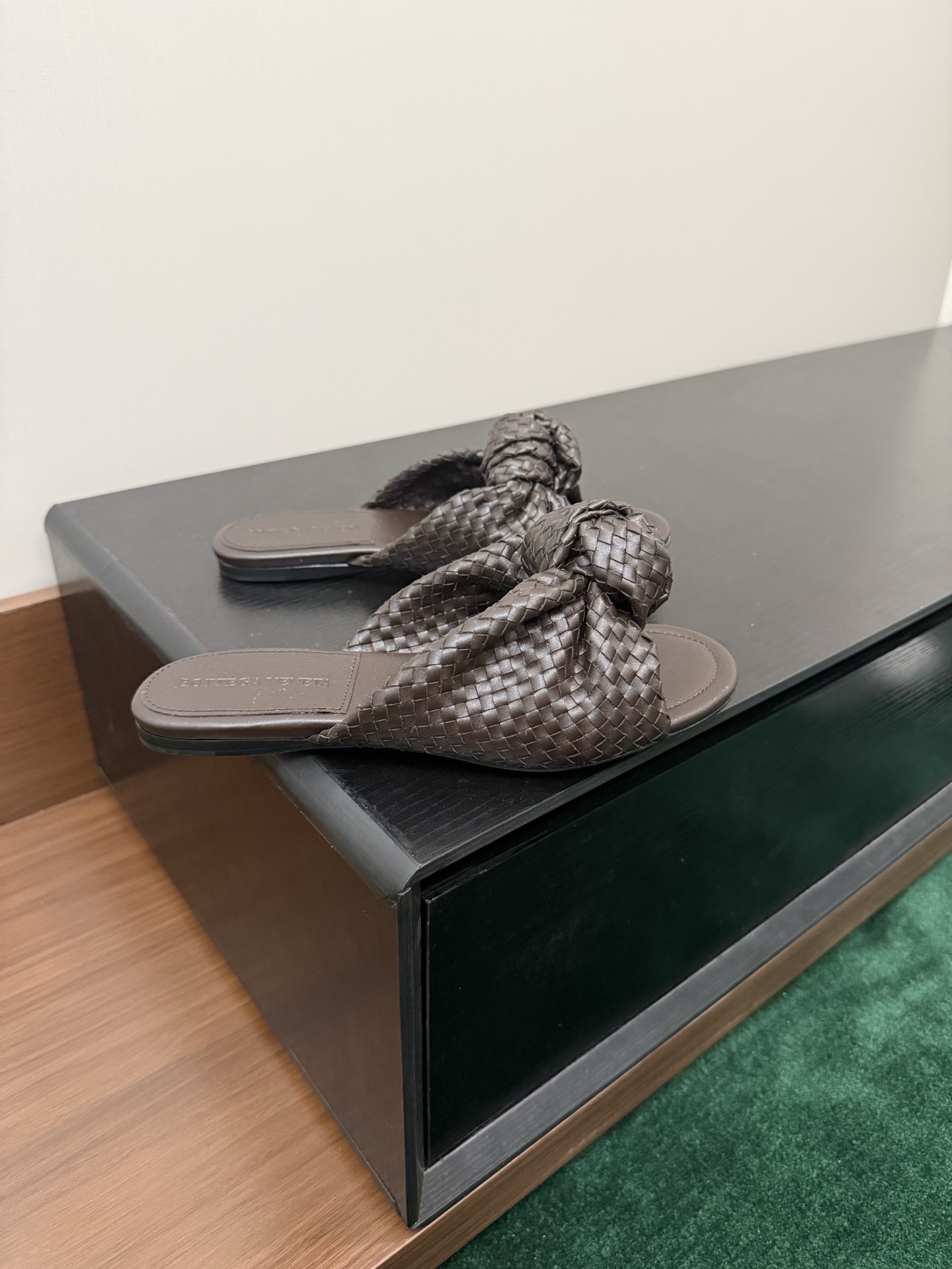 Bottega Veneta Mules Woven Leather Knot
