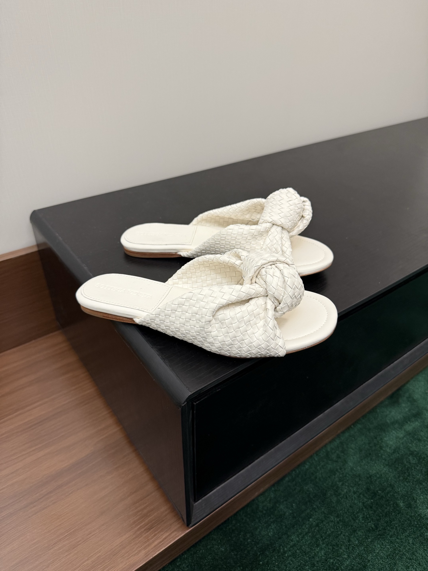 Bottega Veneta Mules Woven Leather Knot