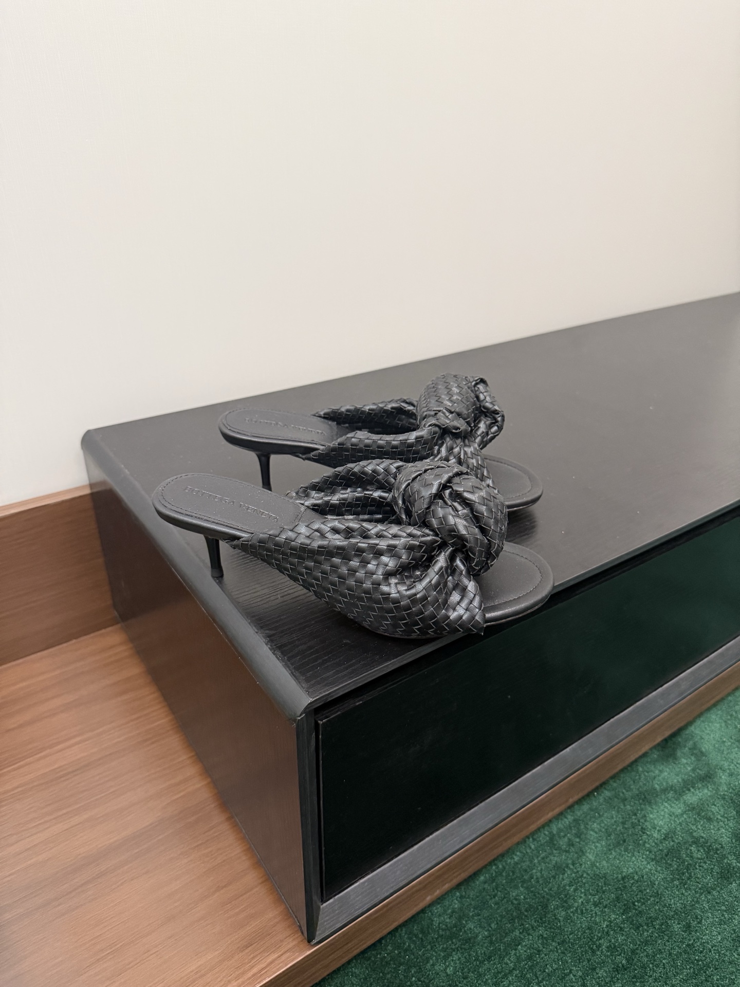 Bottega Veneta Mules Woven Leather Knot