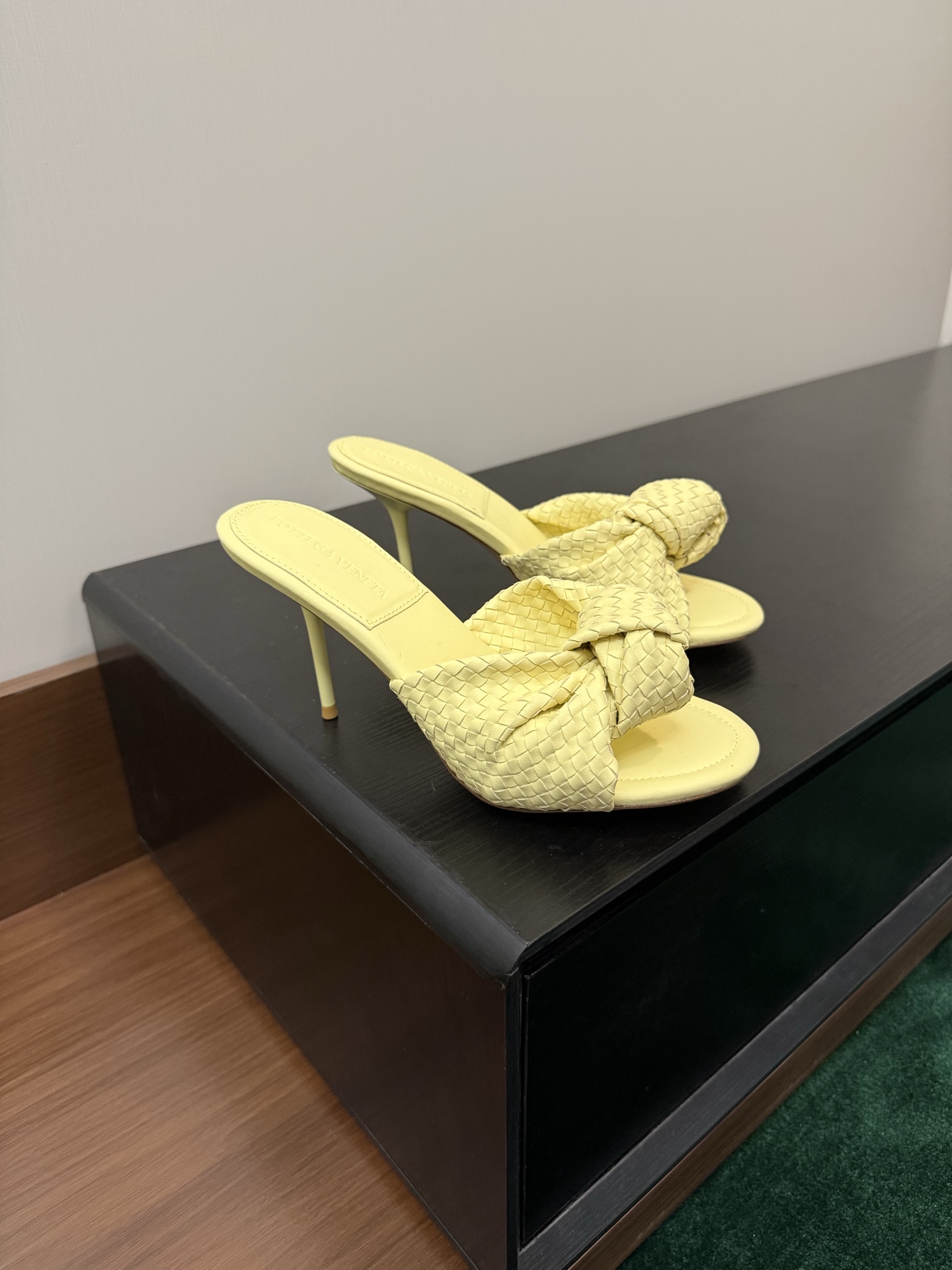 Bottega Veneta Mules Woven Leather Knot