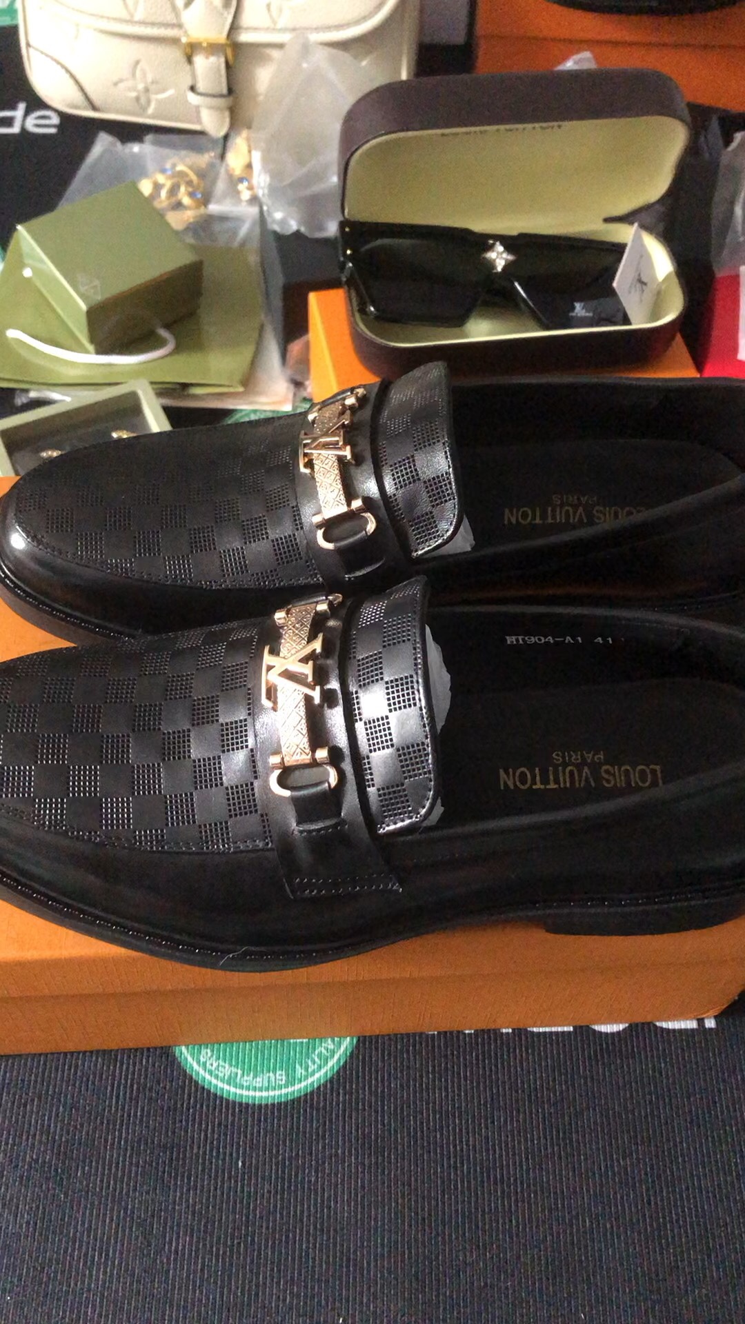 Louis Vuitton Scarpe Loafer Pelle bovina Gomma