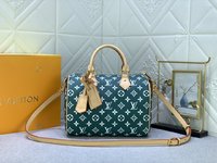 Louis Vuitton LV Speedy Tassen handtassen Praktische en veelzijdige replica -ontwerper
 Afdrukken Canvas Koeienhuid Schapenvacht M24426
