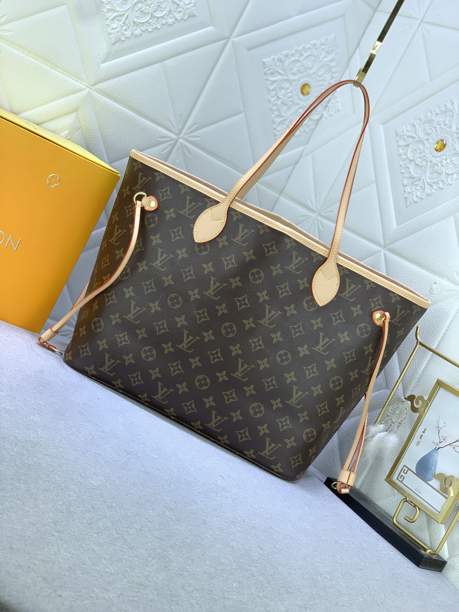 M47200 M40995 本款 Neverfull 中号托特包拆卸拉链袋