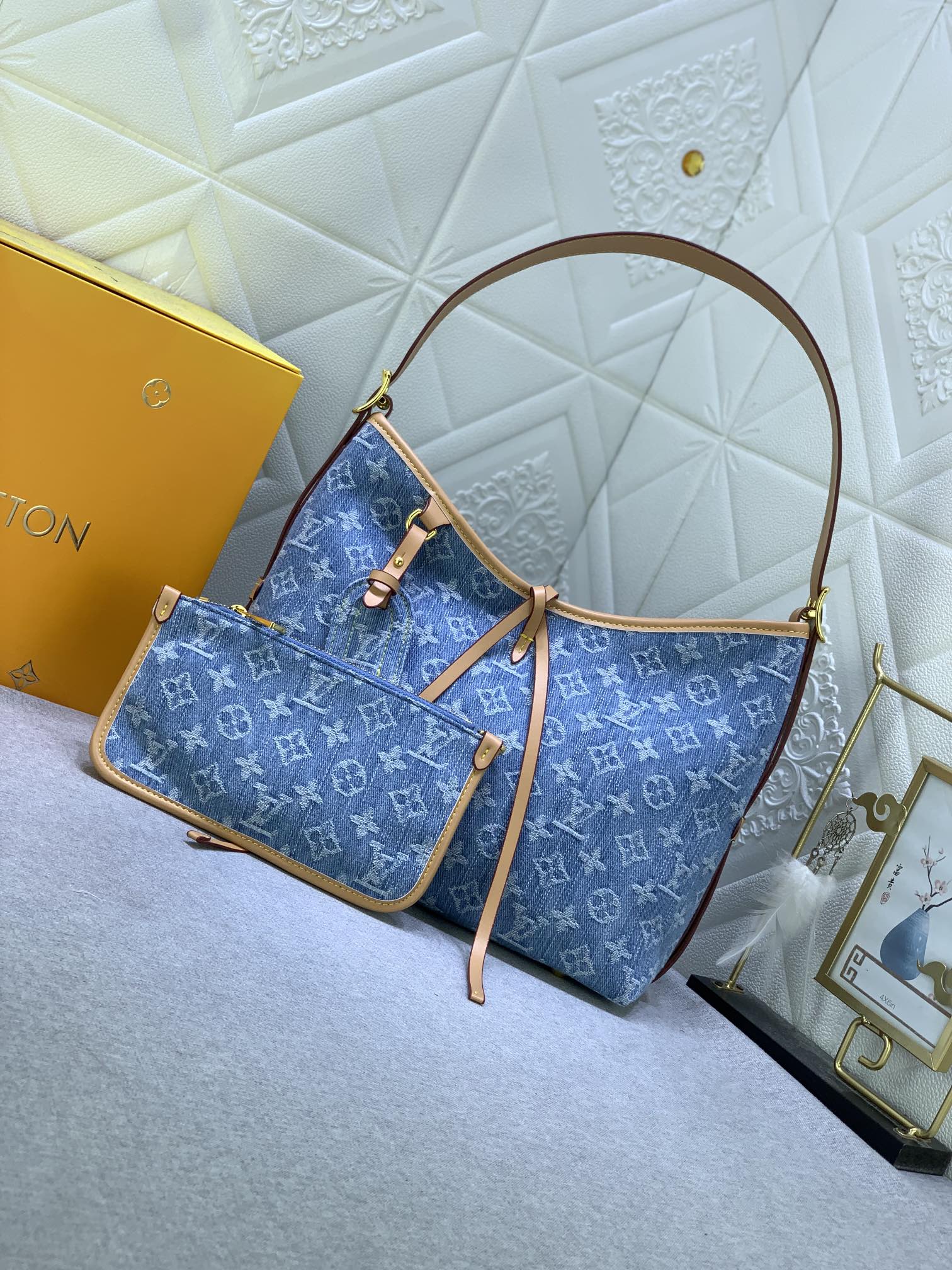 Louis Vuitton Replicas
 Bags Handbags Best Fake
 Blue Light Monogram Canvas M11462