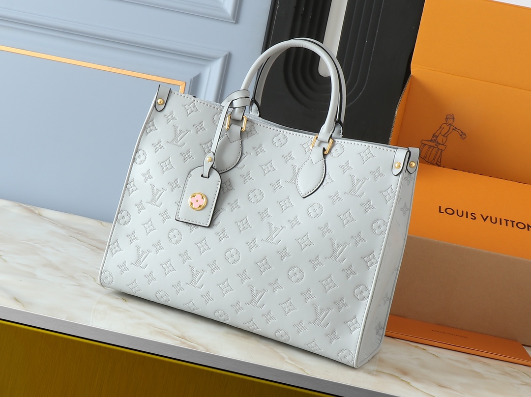 Louis Vuitton LV Onthego Bags Handbags Empreinte​ Vintage M12775