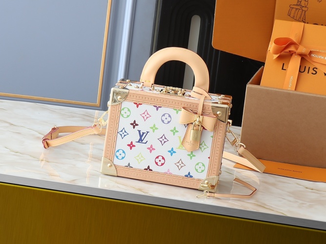 Louis Vuitton Petite Valise Bag: A Colorful Tribute to Murakami's Art