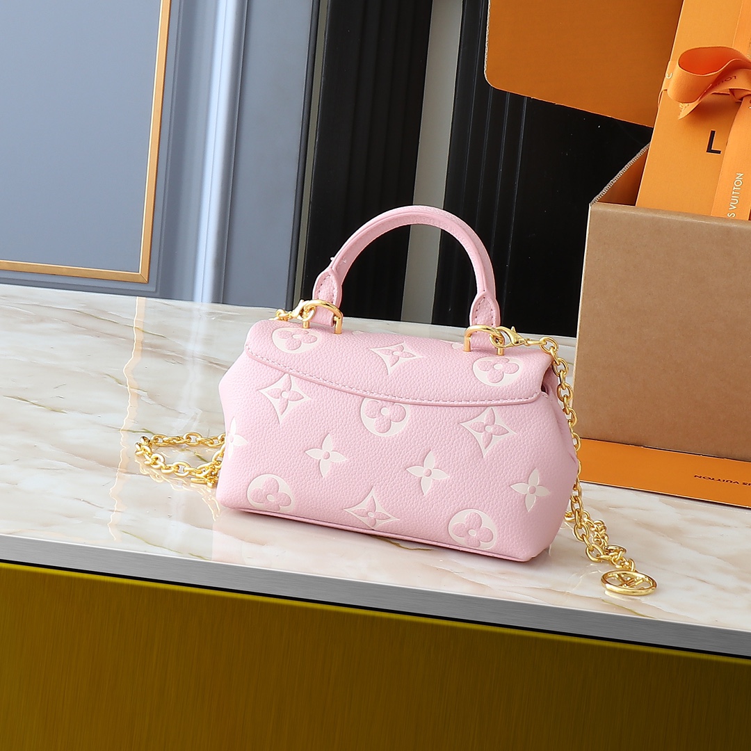 Louis Vuitton Nano Madeleine Monogram Empreinte Leather Pink Crossbody Bag 4 i1740852658 2481 4