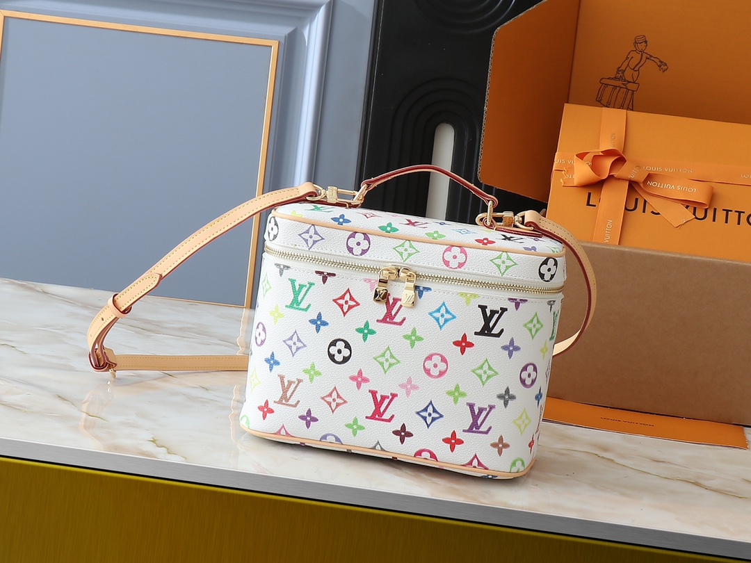 Louis Vuitton Murakami Takashi Nice Mini Nano Monogram Makeup Bag 2 i1741013636 4781 1