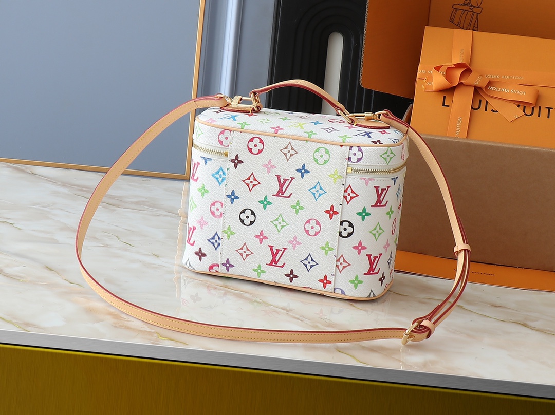 Louis Vuitton Murakami Takashi Nice Mini Nano Monogram Makeup Bag 4 i1741013636 4817 8