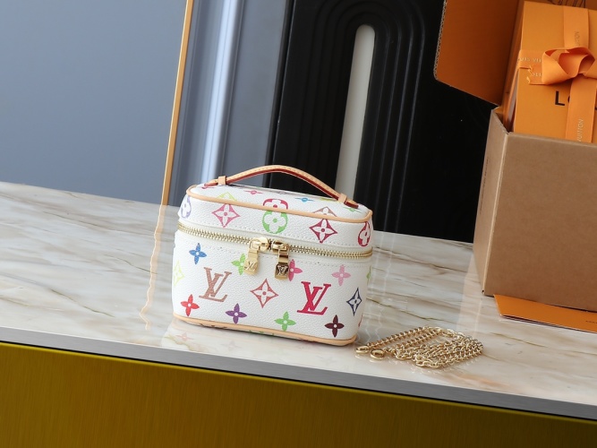 Louis Vuitton Takashi Nice Mini Nano Monogram Cosmetic Pouch 1 Louis Vuitton Takashi Nice Mini Nano Monogram Cosmetic Pouch
