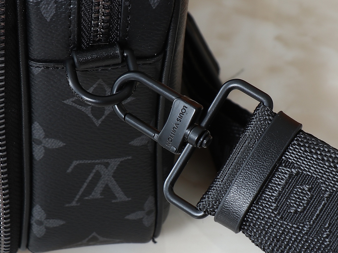 Louis Vuitton Camera bag Monogram Eclipse Black crossbody