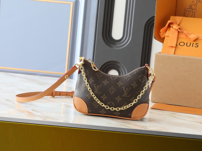 Louis Vuitton Nano Boulogne Monogram Canvas Mini Crossbody Bag 1 Louis Vuitton Nano Boulogne Monogram Canvas Mini Crossbody Bag
