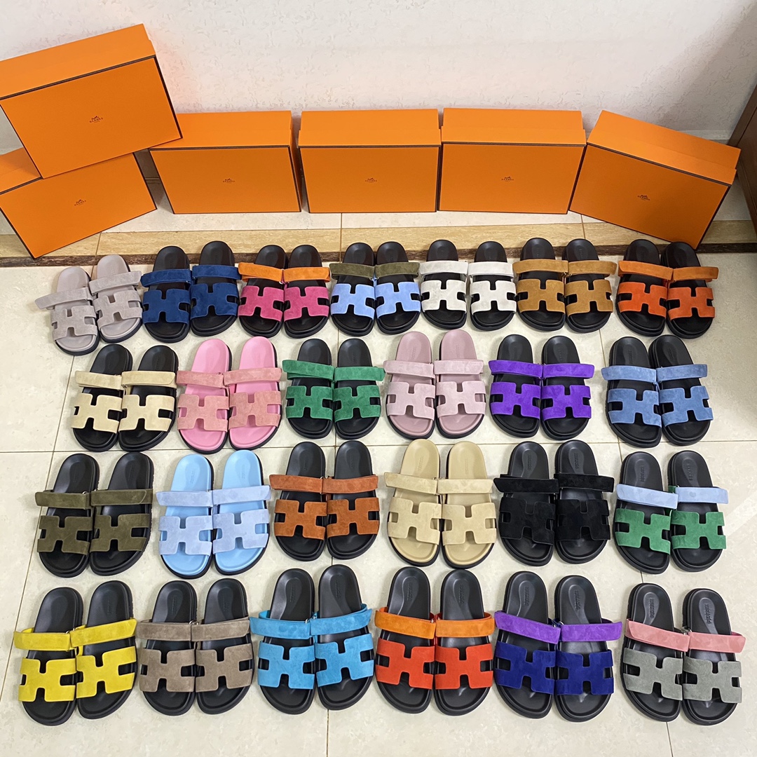 Hermes Shoes Slippers Unisex TPU Fashion