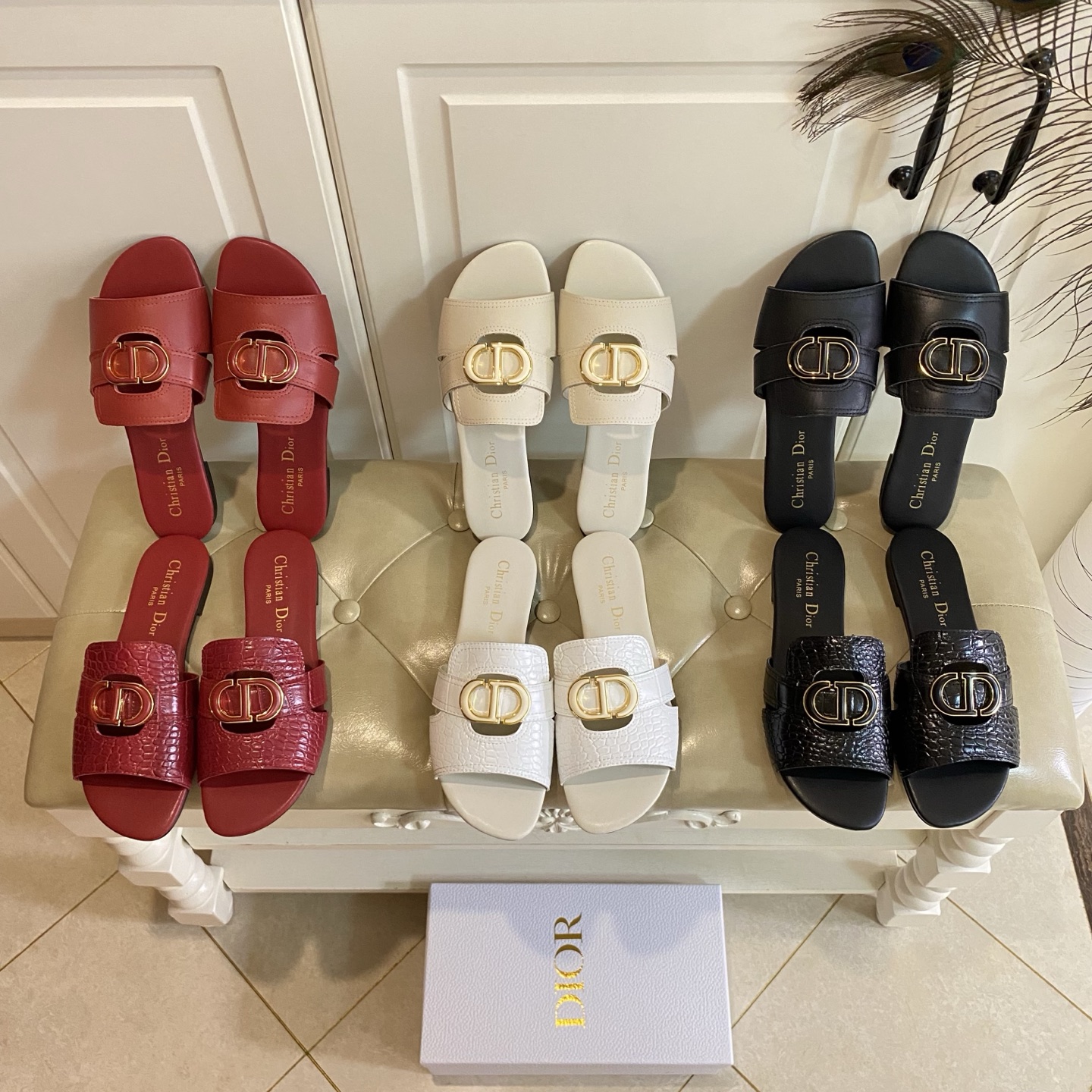 NO:383315,Rubber sole, genuine leather sole, Dior Dior new style, cowhide, sheepskin, size 35-40 (41, 42 sizes customized without return), slippers, dior, dior, slippers, cowhide, sheepskin19860909橡胶底,真皮底,迪奥Dior 新款,牛皮面,羊皮里,35-40码(41,42码定做不退换),拖鞋,dior,dior,slippers,cowhide,sheepskin,Women's Shoes