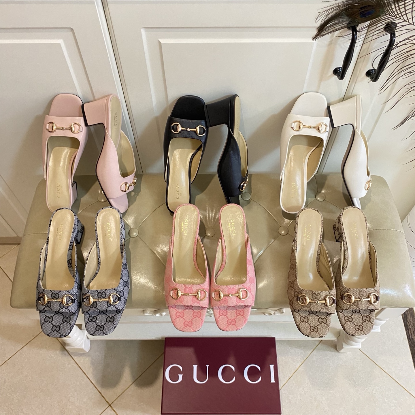 NO:402821,, Gucci high heel slippers, high version 6 colors, cowhide/sheepskin/jacquard cloth, sheepskin, heel height 5.5cm, genuine leather soles, size 35-39 (size 40-42 custom made without return or exchange), slippers, gucci, slippers, cowhide, sheepskin, Leather soles19860909,古奇Gucci高跟拖鞋,高版本6色,牛皮/羊皮/提花布面,羊皮里,跟高5.5cm,真皮大底,35-39码(40-42码定做不退换),拖鞋,gucci,slippers,cowhide,sheepskin,Leather soles,Women's Shoes