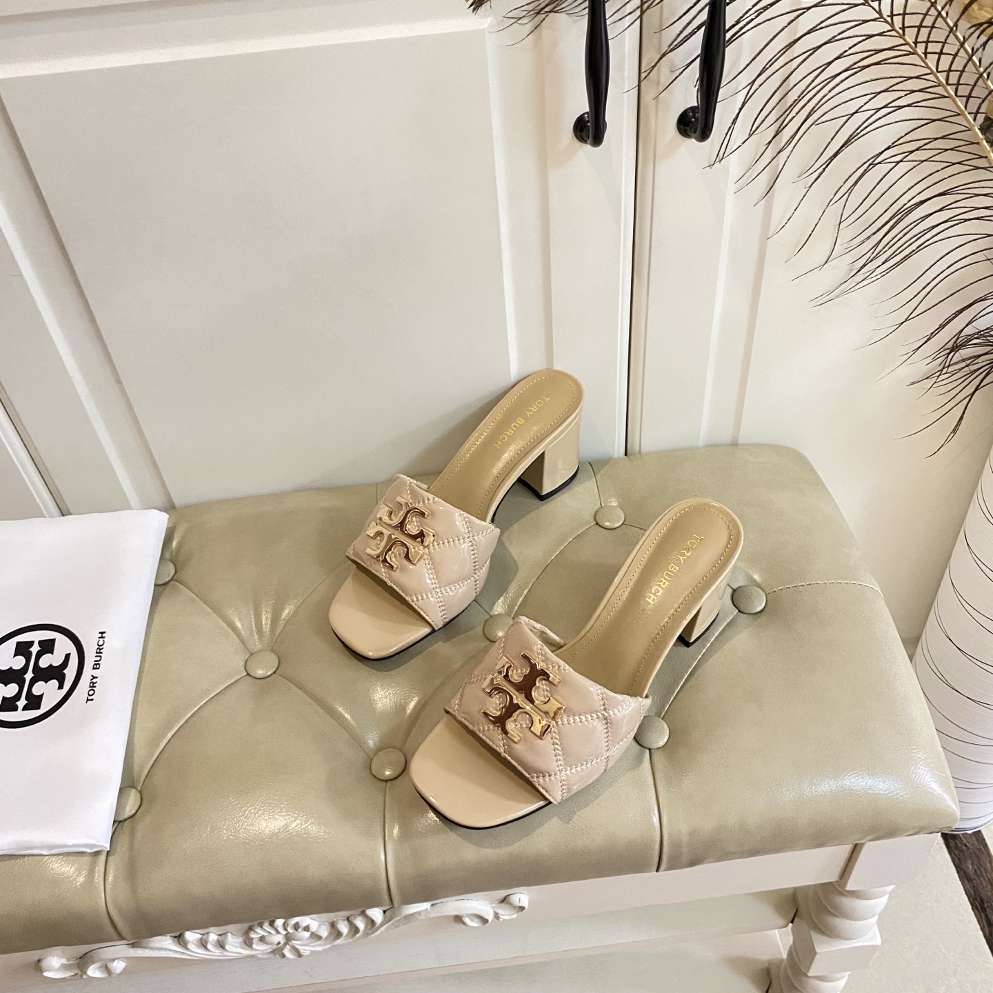 Tory Burch Women's Quilted Leather Heeled Sandals Slides 3 i1758297744754 1816 0 2