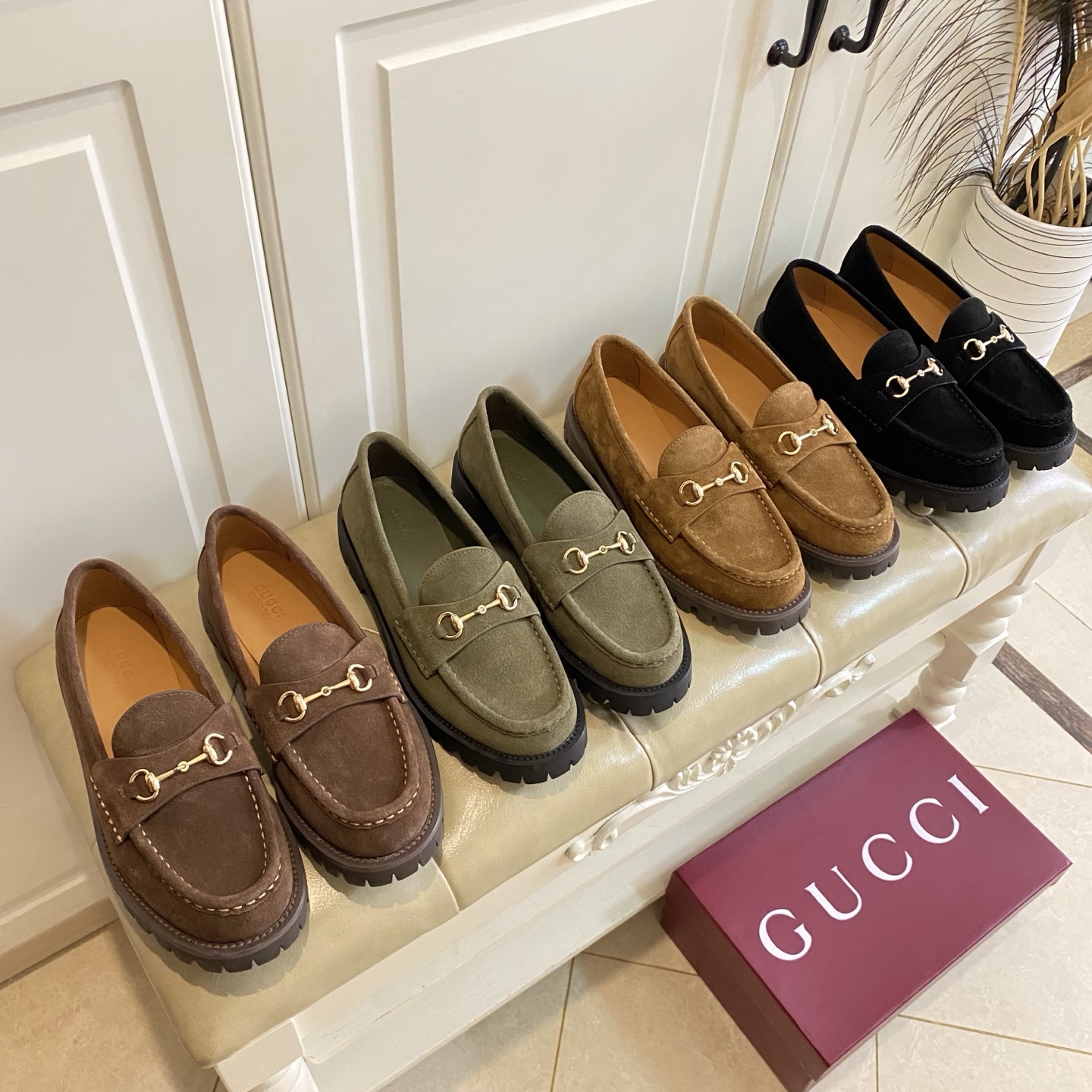 NO:681296,, high version Gucci shoes, anti-suede, leather lining, original rubber embossed sole, size 36-42, loafers, gucci, loafers19860909,高版本古奇Gucci单鞋,反绒面,皮里,原版橡胶凹凸纹鞋底,36-42码,乐福鞋,gucci,loafers,Women's Shoes
