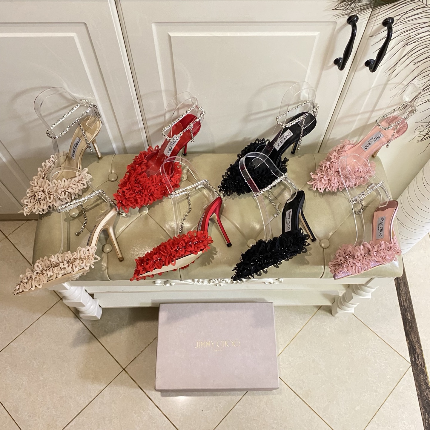 NO:725050,, top version, JIMMY CHOO new high-heeled sandals, hand-stitched floral surface, sheepskin lining, genuine leather outsole, sizes 35 to 39 (customized sizes 40-42 are non-returnable), high-heeled sandals,jimmy choo,jimmy choo,sandals,high heels,sheepskin,Leather soles19860909,顶级版本,吉米周JIMMY CHOO 新款高跟凉鞋,手工缝制花面,羊皮里,真皮大底,35一39码(40-42码定做不退换),高跟鞋凉鞋,jimmy choo,jimmy choo,sandals,high heels,sheepskin,Leather soles,Women's Shoes