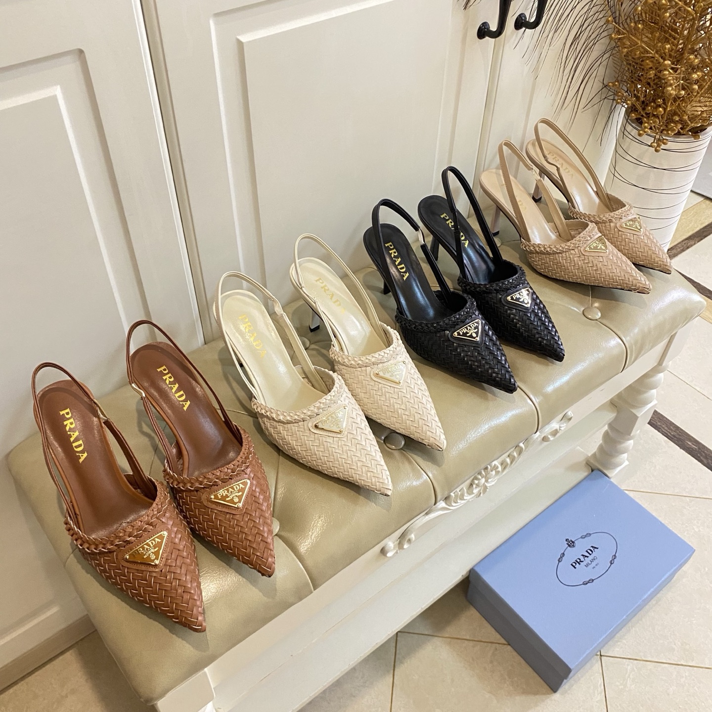 NO:815694,Rubber sole, genuine leather sole, new PRADA model, woven material, size 35-40 (size 41-43 is custom-made and non-returnable), high heels and sandals, prada, prada, sandals, high heels19860909橡胶底,真皮底,普拉达PRADA新款,编织材质,35-40码(41-43码定做不退换),高跟鞋凉鞋,prada,prada,sandals,high heels,Women's Shoes