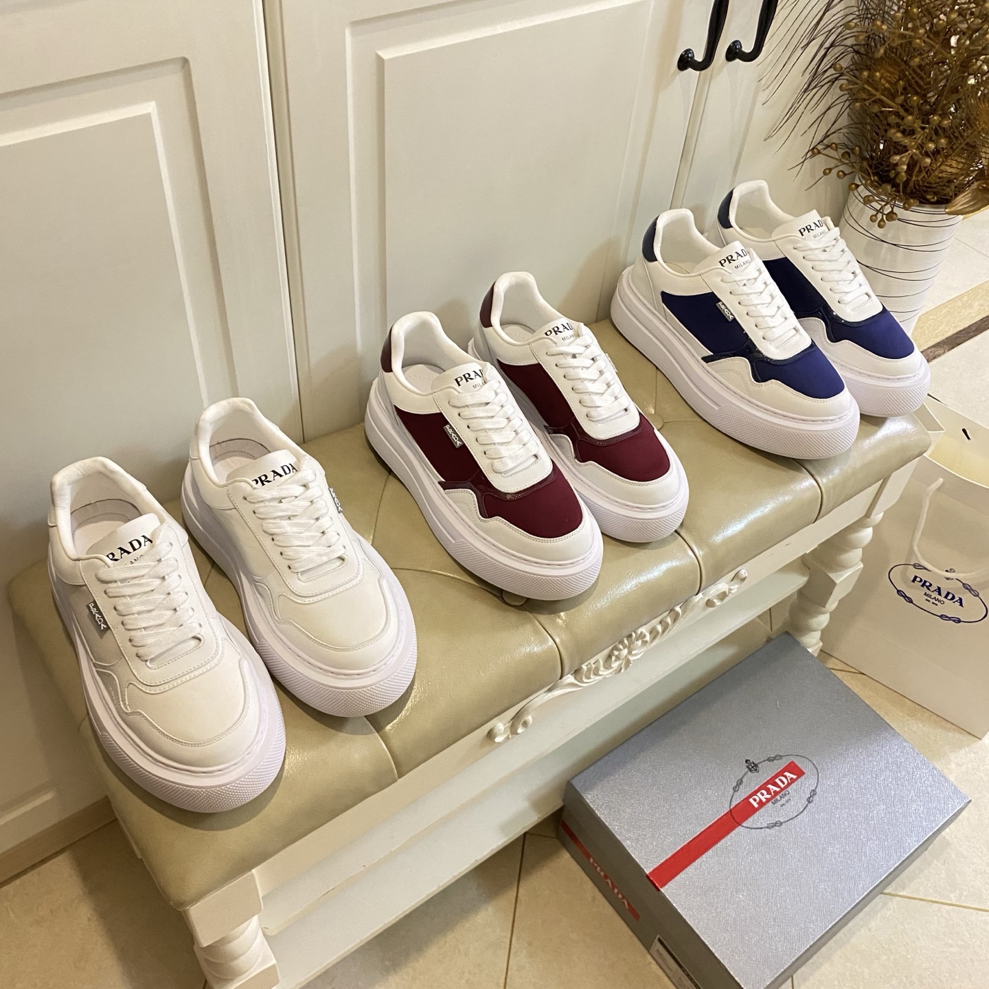 NO:873568,, high quality, Prada casual shoes for couples, silk cowhide and breathable cloth, sheepskin lining, cowhide feet, original private model EVA outsole, sole thickness about 5cm, size 35-45, casual shoes/sports shoes, prada, prada, sneakers, cowhide, sheepskin19860909,高品质,普拉达PRADA情侣款休闲鞋,丝绸牛皮拼透气布面,羊皮里,牛皮垫脚,原版私模EVA大底,底厚约5cm,35-45码,休闲鞋/运动鞋,prada,prada,sneakers,cowhide,sheepskin,Women's Shoes