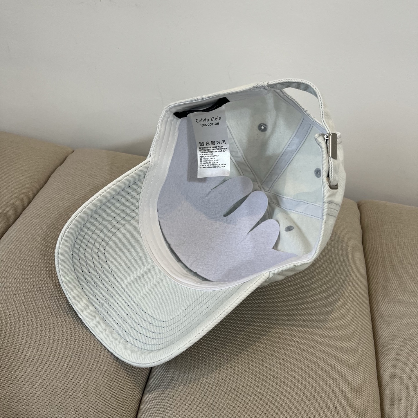 💰84 [CK] NEW EMBROIDERED BASEBALL CAPS. CLASSIC CABINETS. MEN AND WOMEN - 图片 7