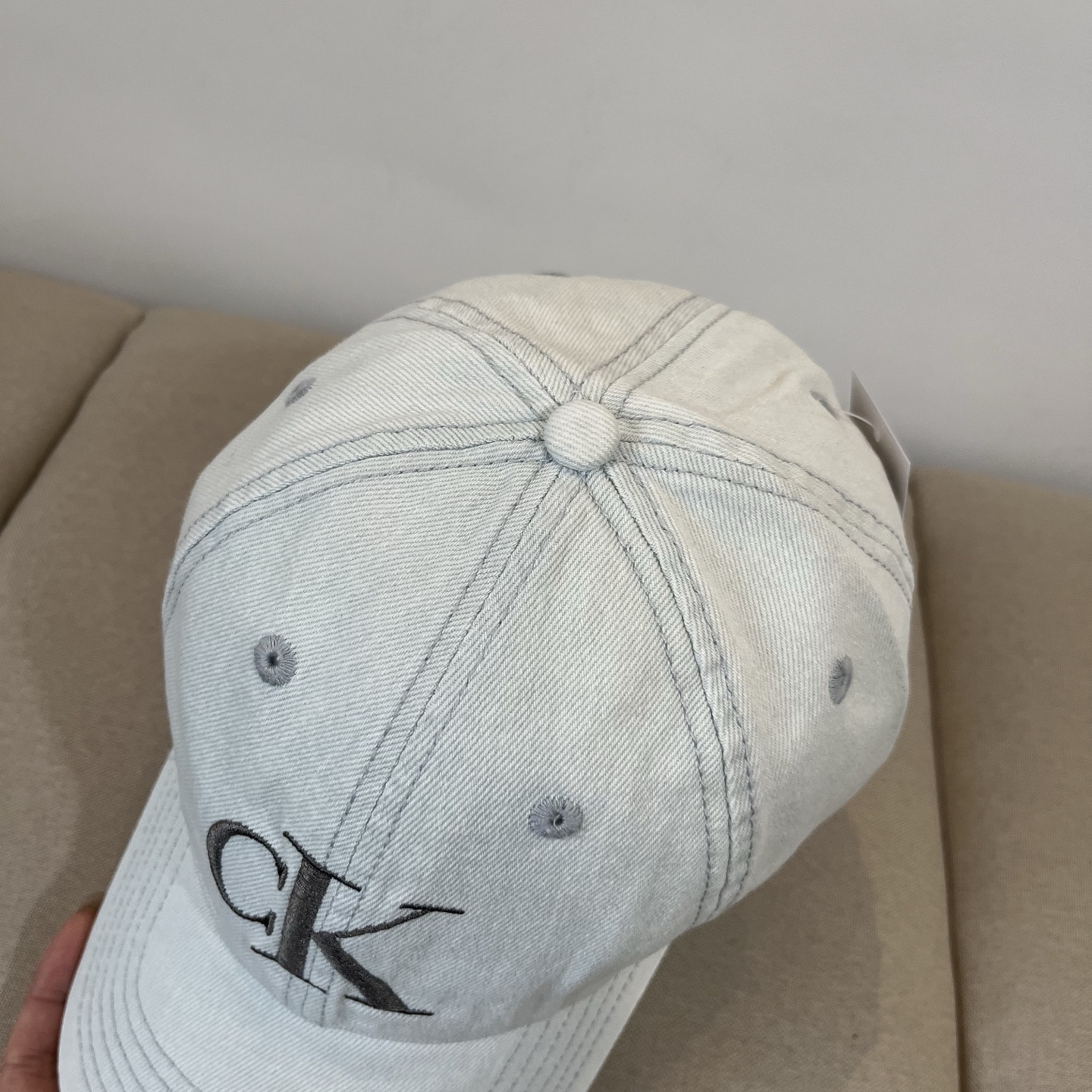 💰84 [CK] NEW EMBROIDERED BASEBALL CAPS. CLASSIC CABINETS. MEN AND WOMEN - 图片 2