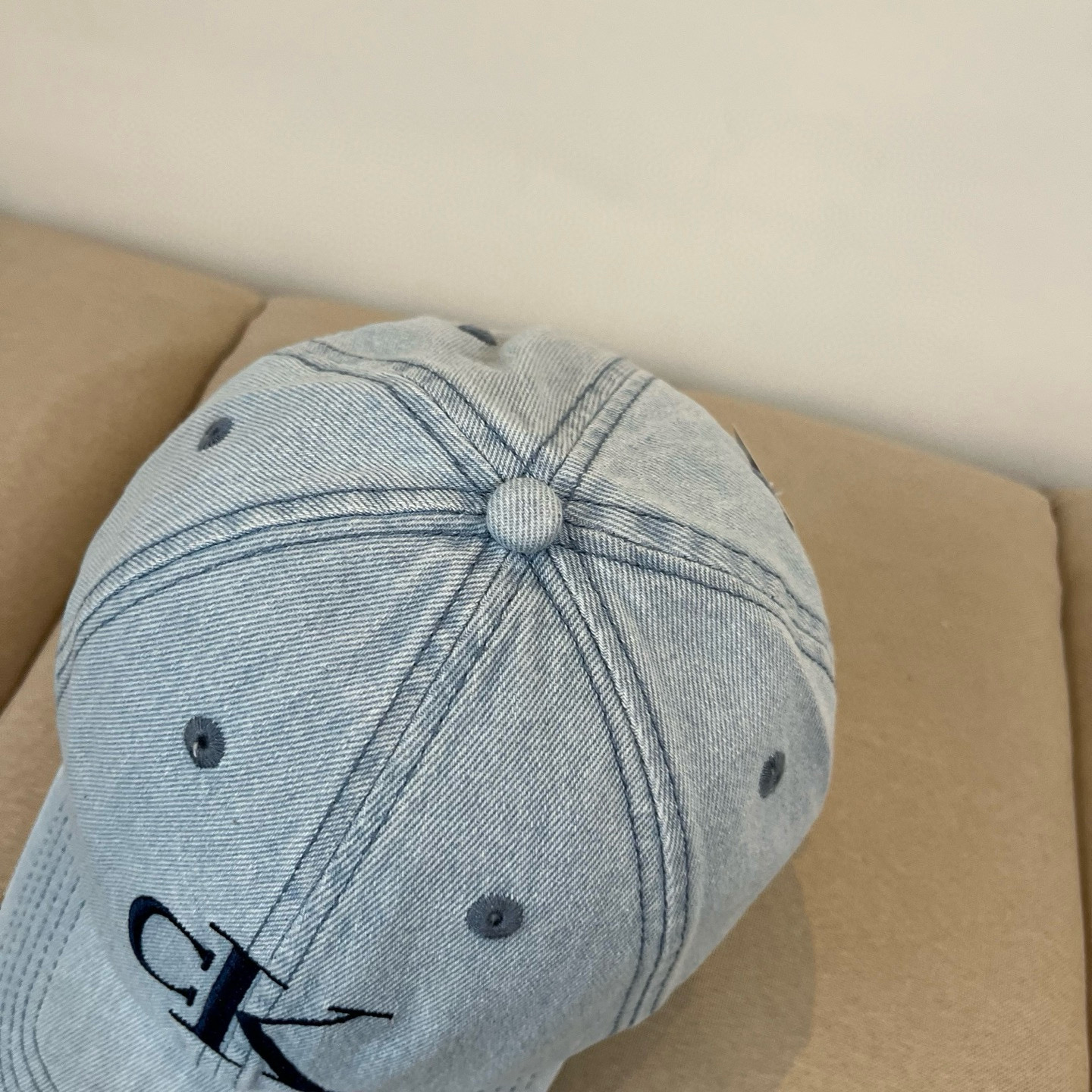 💰84 [CK] NEW EMBROIDERED BASEBALL CAPS. CLASSIC CABINETS. MEN AND WOMEN - 图片 2
